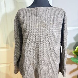 Vince Taupe Knit Sweater